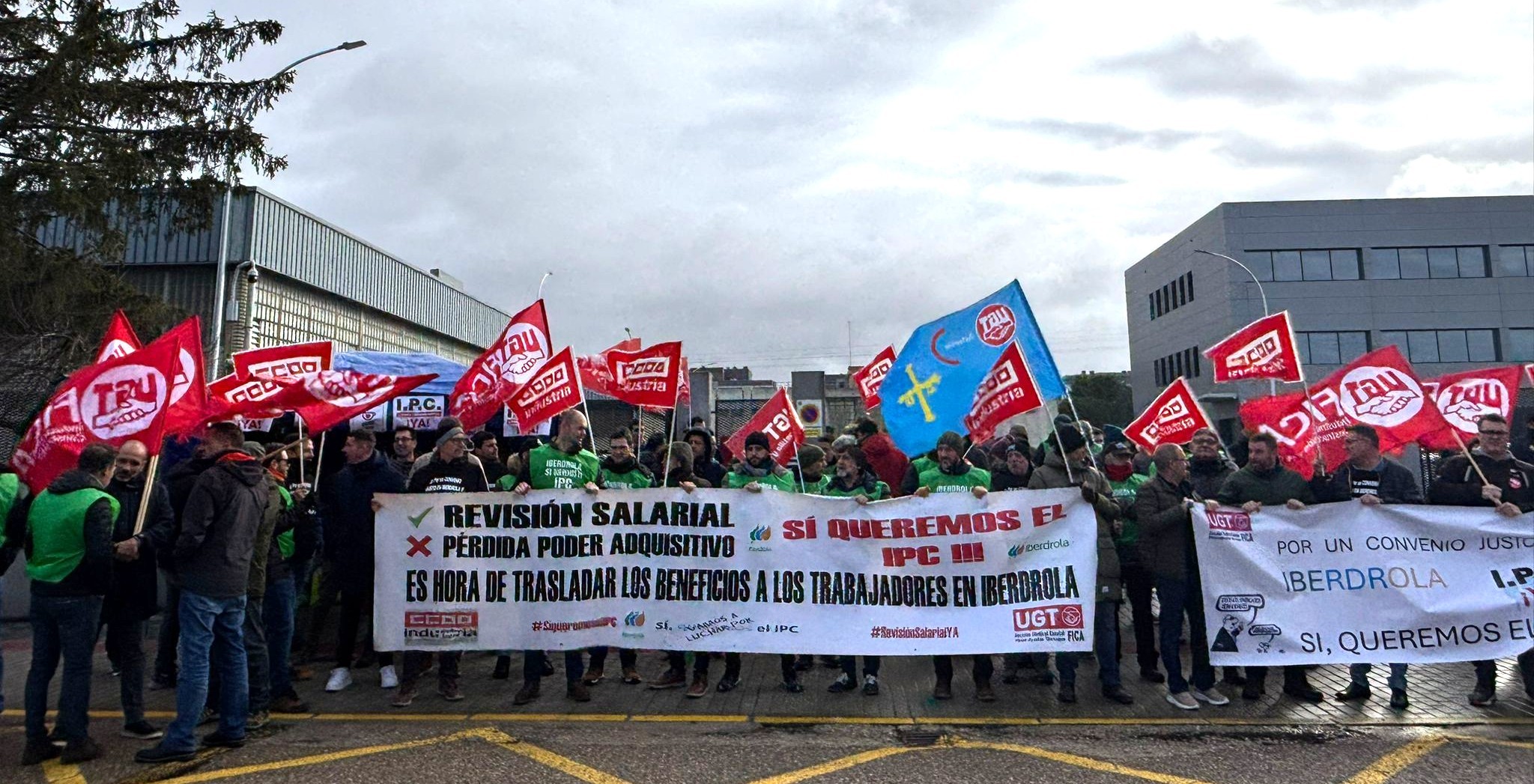 UGT exige a Iberdrola el desbloqueo de la negociación del convenio colectivo y el mantenimiento del poder adquisitivo de la plantilla.