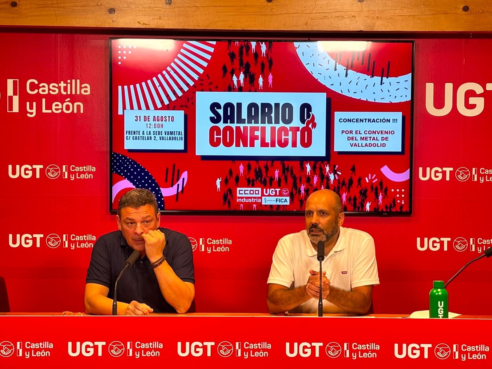 UGT FICA Valladolid prepara movilizaciones ante el bloqueo del convenio del metal.