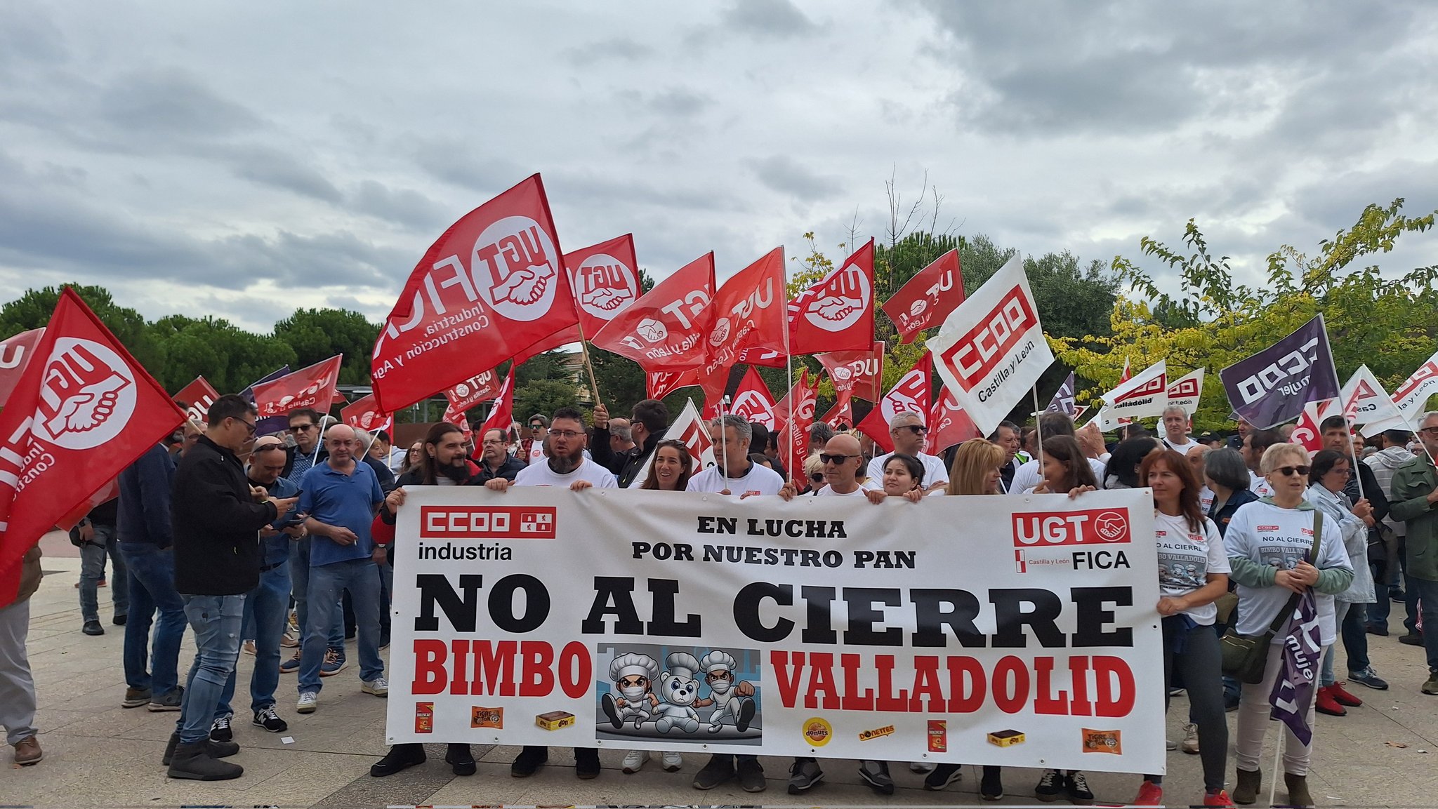 Los trabajadores de Bimbo Valladolid saldrán a la calle este sábado