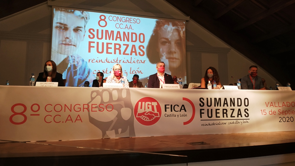 El 8º Congreso de UGT FICA Castilla y León reelige a Miguel Ángel Gutiérrez Fierro Secretario General