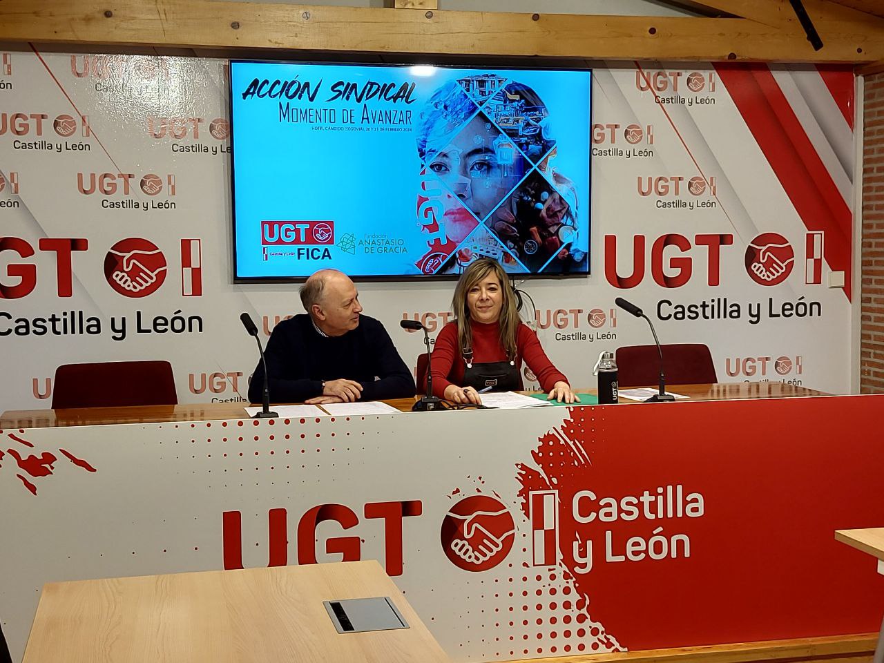 UGT FICA CyL presenta las Jornadas Autonómicas de Acción Sindical que se celebraran en Segovia