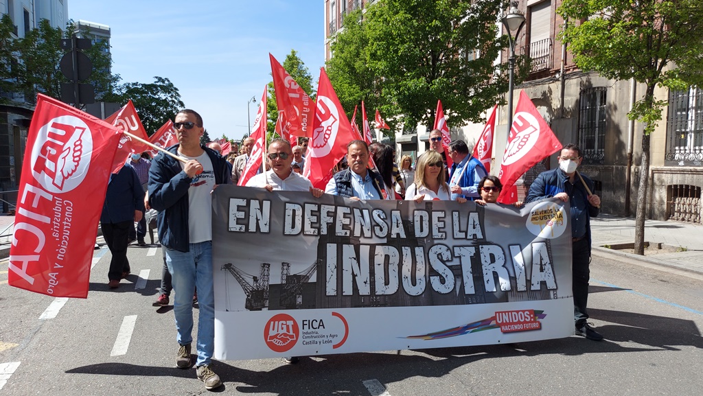 Éxito rotundo de las diferentes manifestaciones del 1 de mayo en Castilla y León