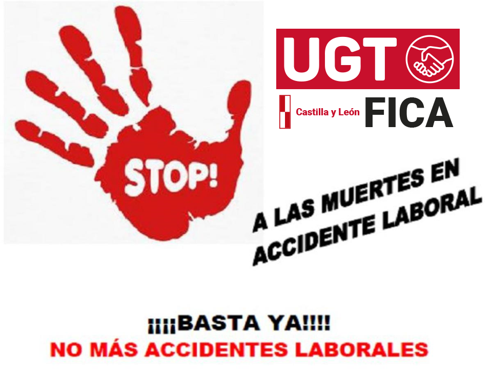 UGT FICA lamenta la muerte de un trabajador de la construcción en Arroyo de la Encomienda